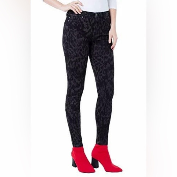 Liverpool “the skinny” Pants Tribal Animal Print Jeans - Picture 1 of 9